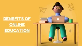 Benefits of online education