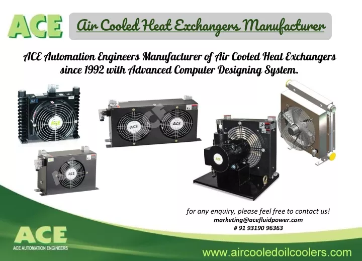 air cooled heat exchangers manufacturer