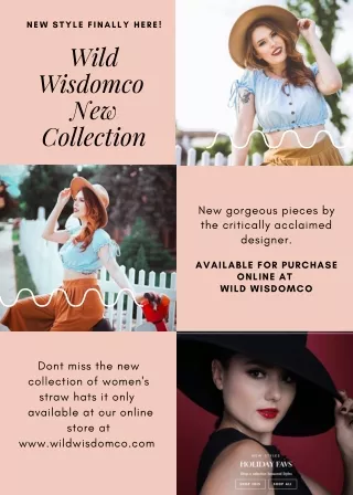 Women's  Colored Straw Hats - Wild Wisdomco