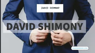 Crime David Shimony