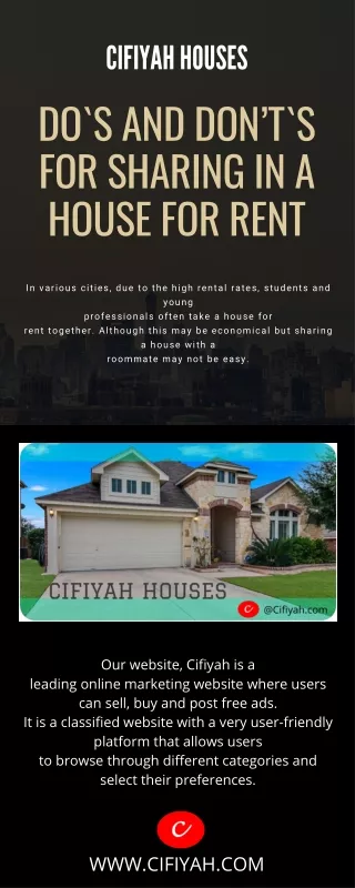 cifiy a h houses