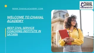 Best Civil Service Coaching Institute in Satara | Chahal Academy