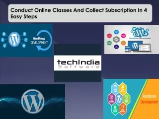 Conduct Online Classes And Collect Subscription In 4 Easy Steps