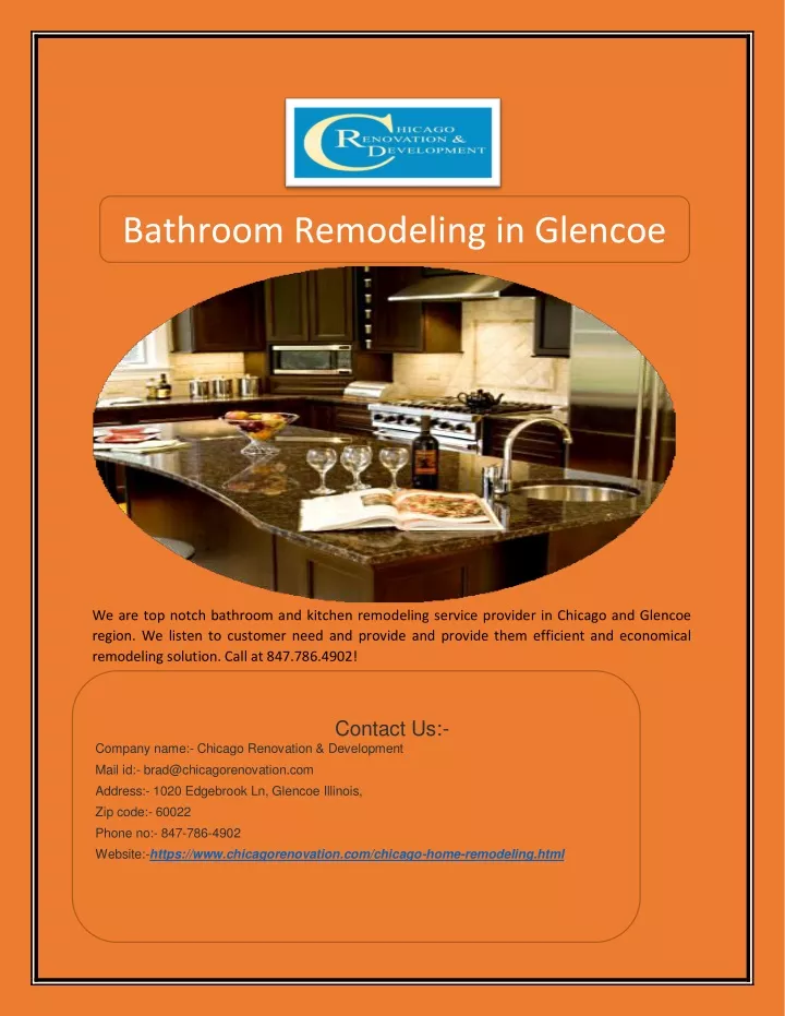 bathroom remodeling in glencoe