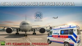 Trusted Ambulance Service in Patna |ASHA