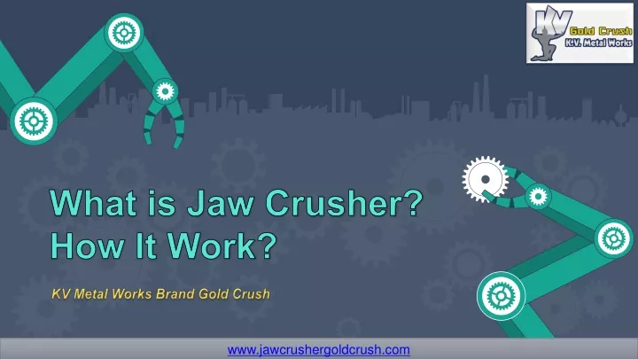 what is jaw crusher how it work