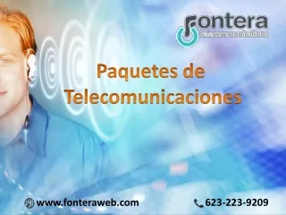Paquetes de telecomunicaciones con nuevo precio de oferta - FonteraWeb