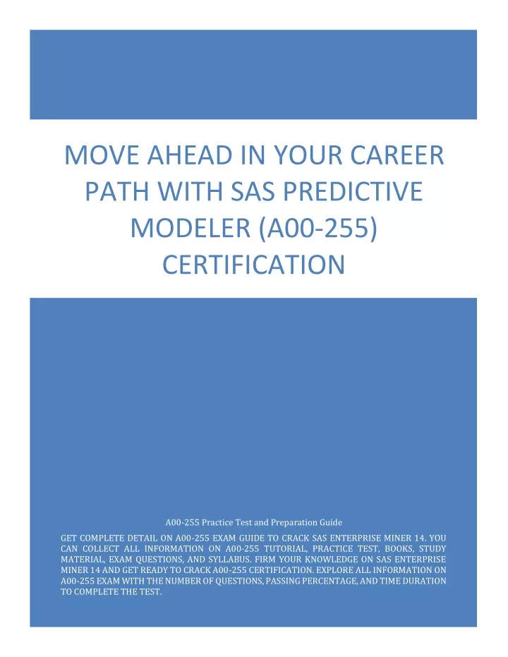 move ahead in your career path with