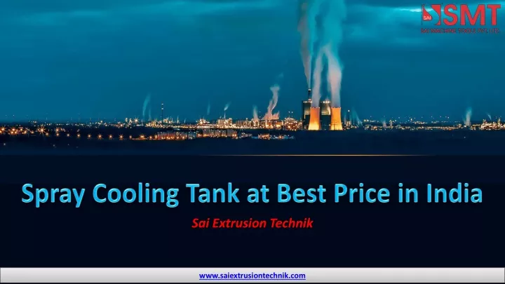spray cooling tank at best price in india