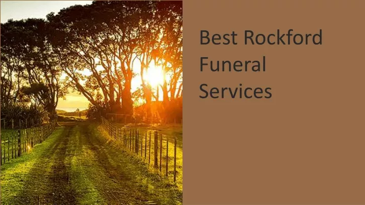 best rockford funeral services