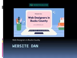 Website Design Company Bucks County