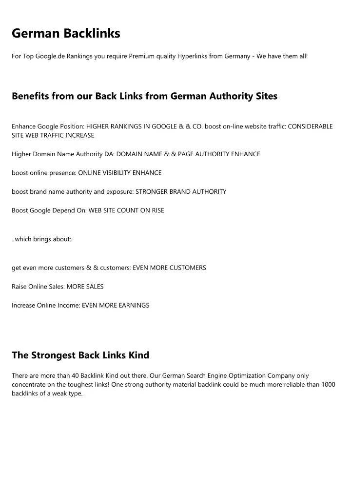 german backlinks