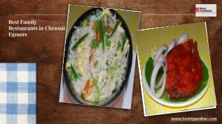 best family restaurants in chennai egmore