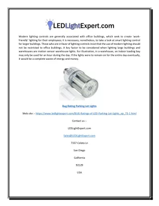 modern lighting controls are generally associated