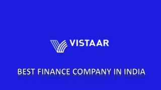 Vistaar loans for small business