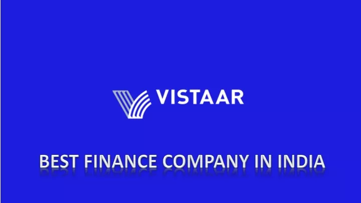 best finance company in india