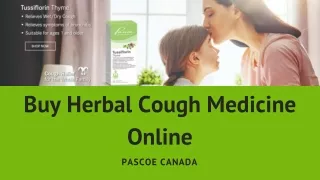 Buy Herbal Cough Medicine Online