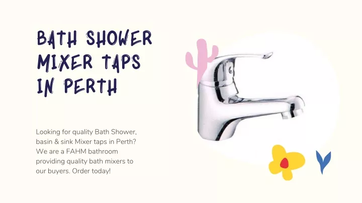 bath shower mixer taps in perth