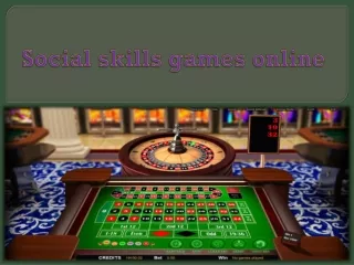 Social skills games online