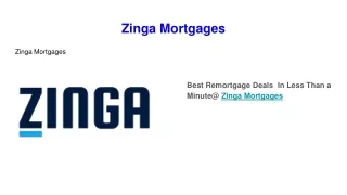Best Remortgage Deals Rates With No Fees | Compare Remortgage Deals Rates | Zinga Mortgages