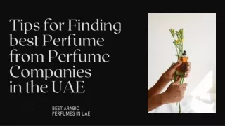 tips for finding best perfume from perfume