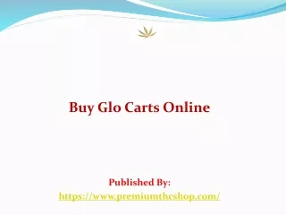 Buy Glo Carts Online