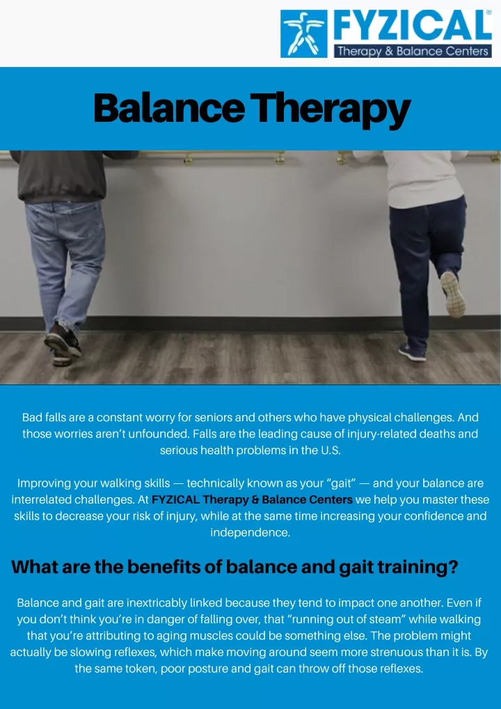 balance therapy