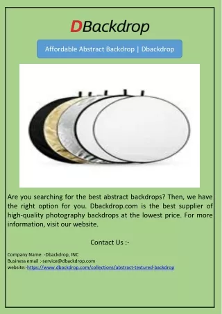 affordable abstract backdrop dbackdrop