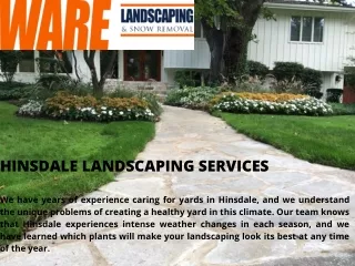 Hinsdale Landscaping Services | Ware Landscaping