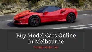 Buy Model Cars Online in Melbourne