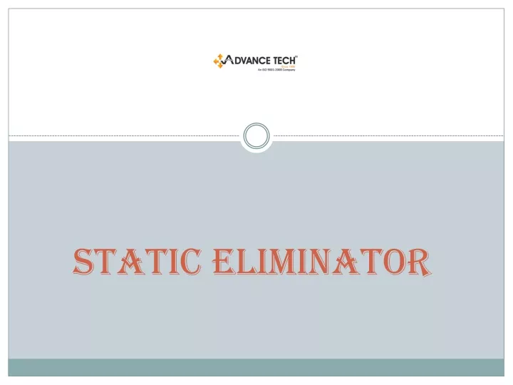 static eliminator