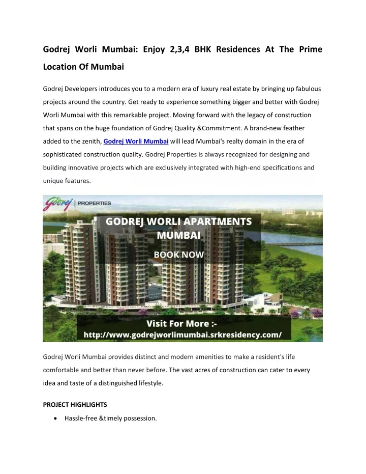 godrej worli mumbai enjoy 2 3 4 bhk residences