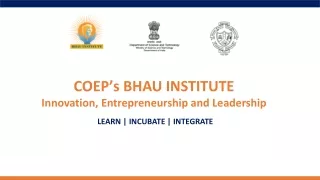 COEP's Bhau Institute corporate profile