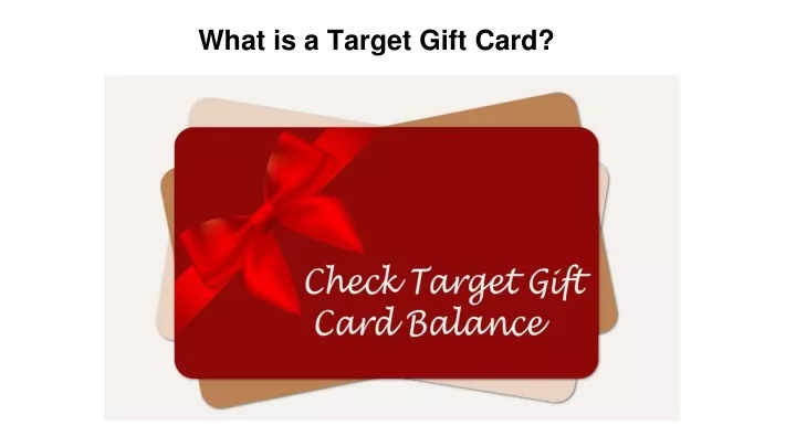 what is a target gift card