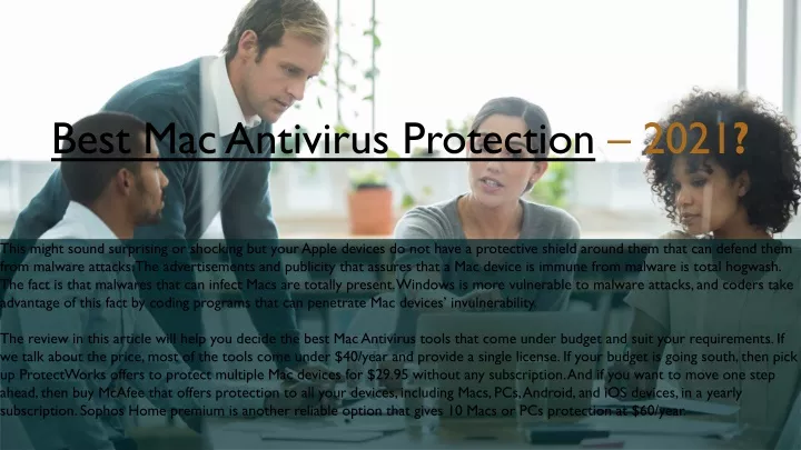 best mac antivirus protection 2021