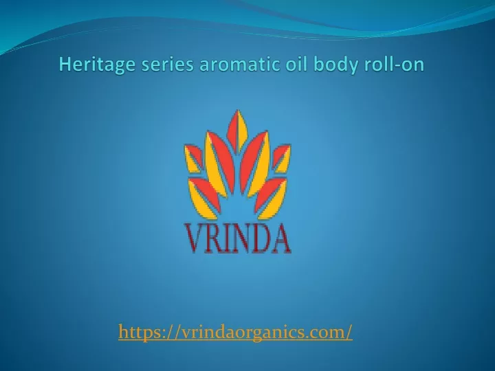 heritage series aromatic oil body roll on