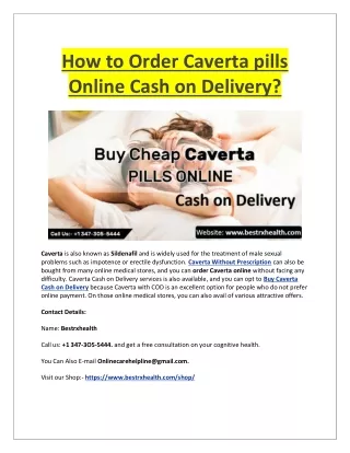 how to order caverta pills online cash on delivery