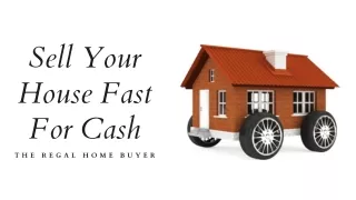 Sell Your House Fast For Cash