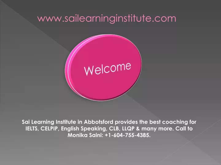 www sailearninginstitute com