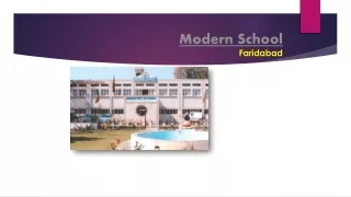 modern school faridabad