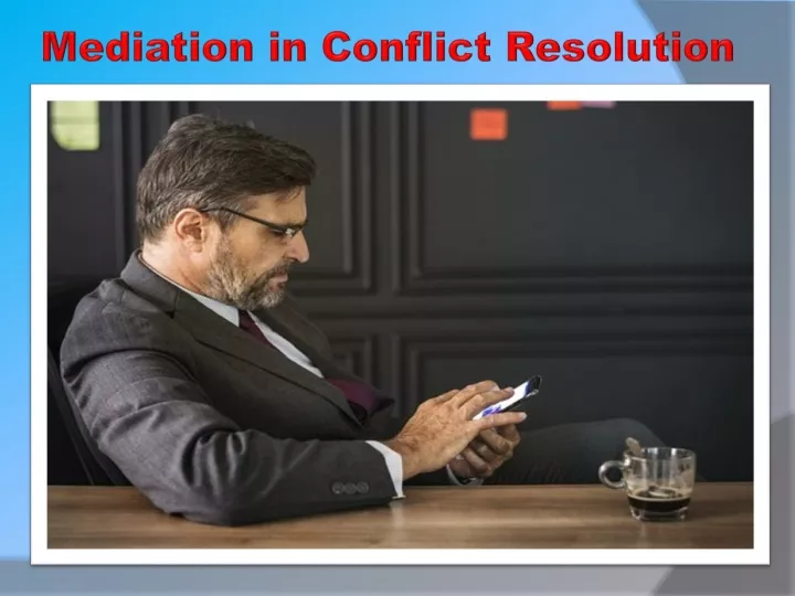 mediation in conflict resolution
