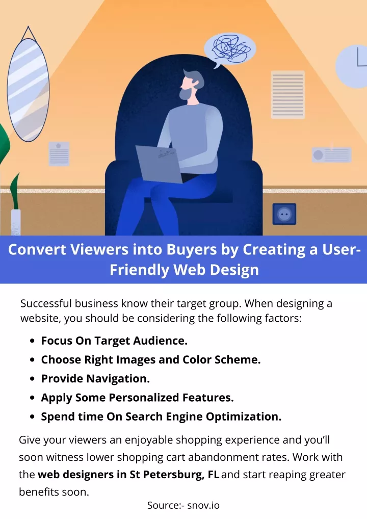 convert viewers into buyers by creating a user