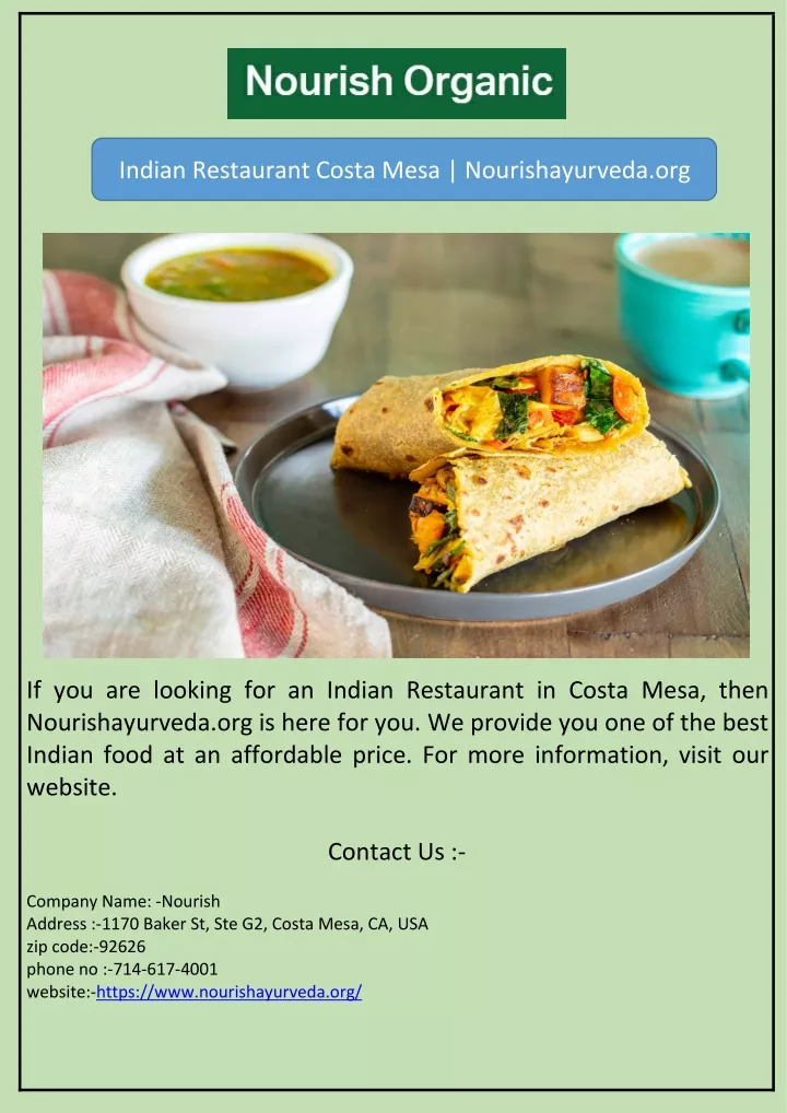 indian restaurant costa mesa nourishayurveda org