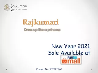 Rajkumari fashion at paytmMall