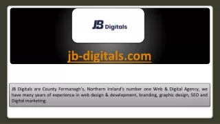 Web Design Northern Ireland - JB Digitals