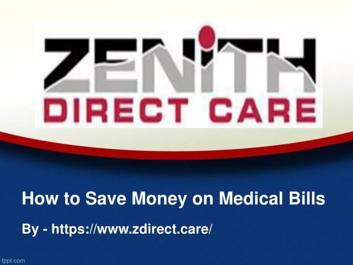how to save money on medical bills