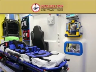Fully ICU setup inside vans and flights