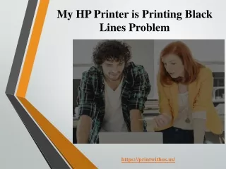 Printer Printing Horizontal Black lines – Printer services