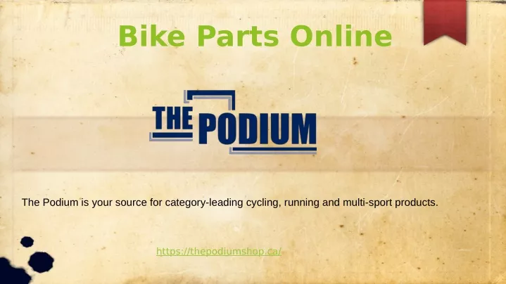 bike parts online