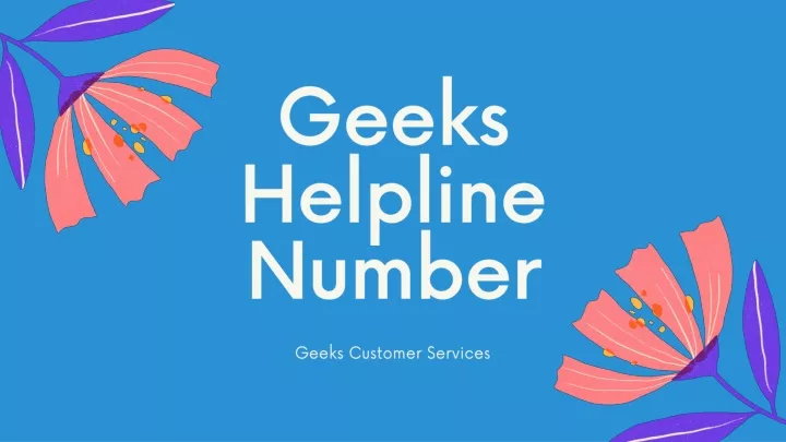 geeks helpline number